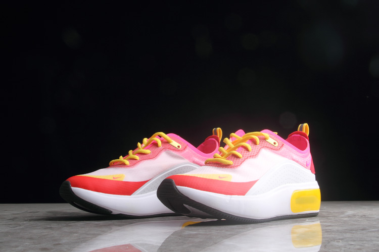 Women Nike Air Max Dia SE QS White Peach Yellow Shoes
